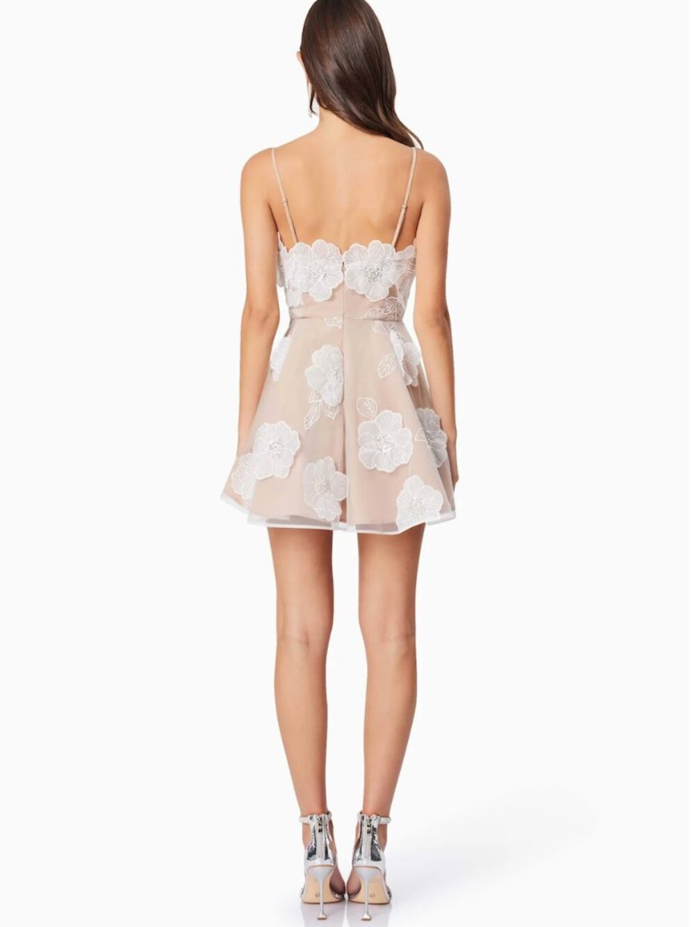 Elliatt Dahlia Mini Dress - Ivory/Nude - Picture 2 of 5